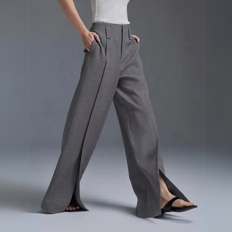 FitEase™ Amy High-Waist Split Pants