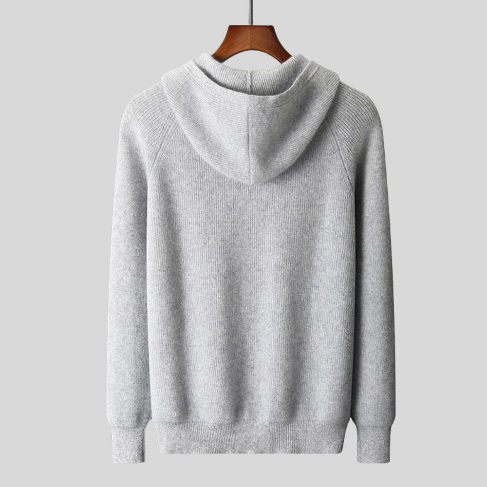 FitEase™ Fabian Wool Zip-Up