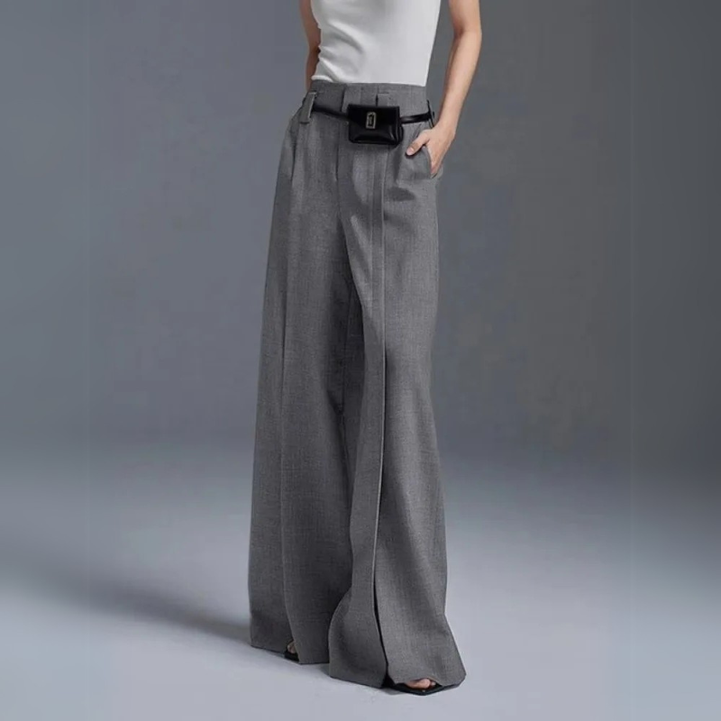 FitEase™ Amy High-Waist Split Pants