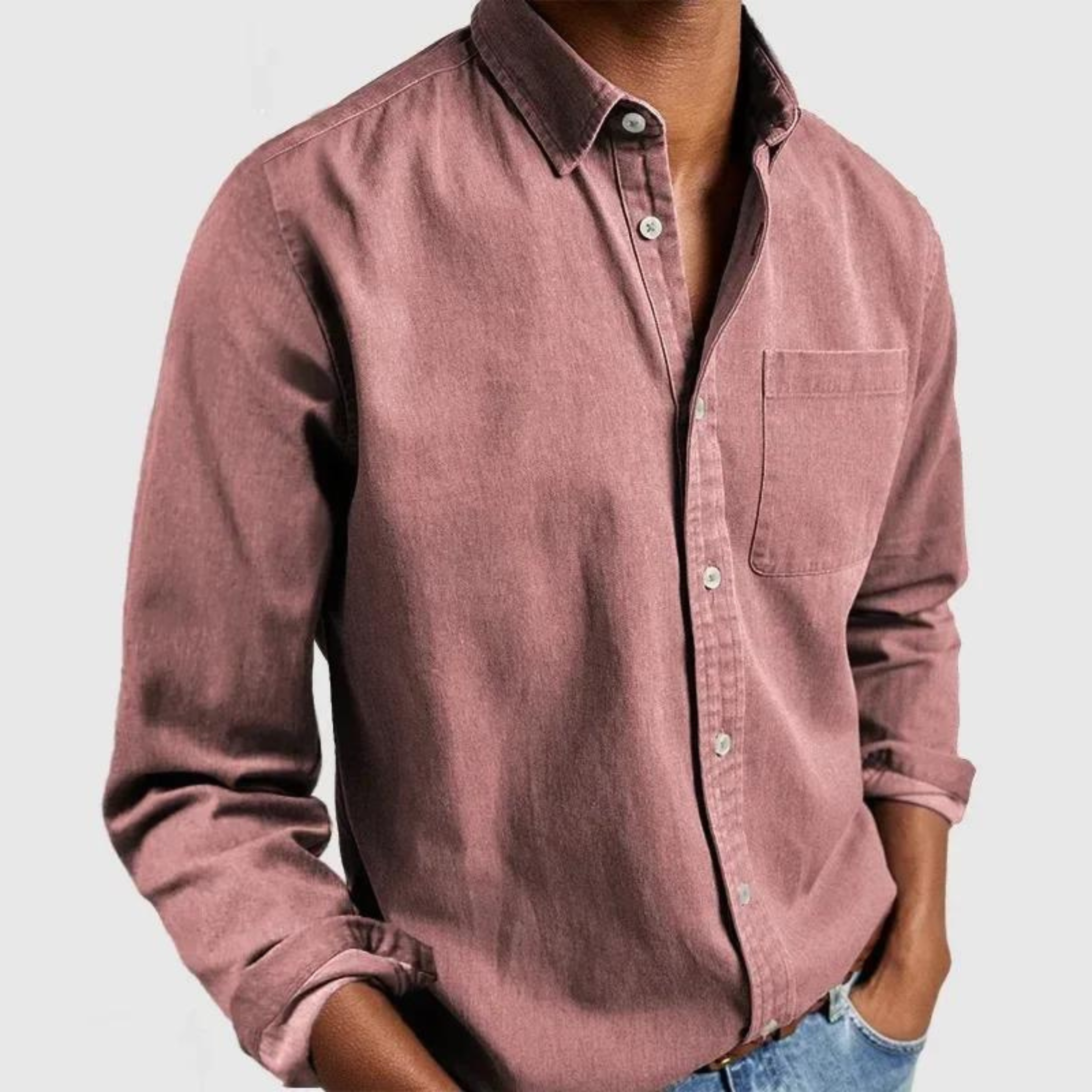 FitEase™ Noah Cotton Tailored Shirt