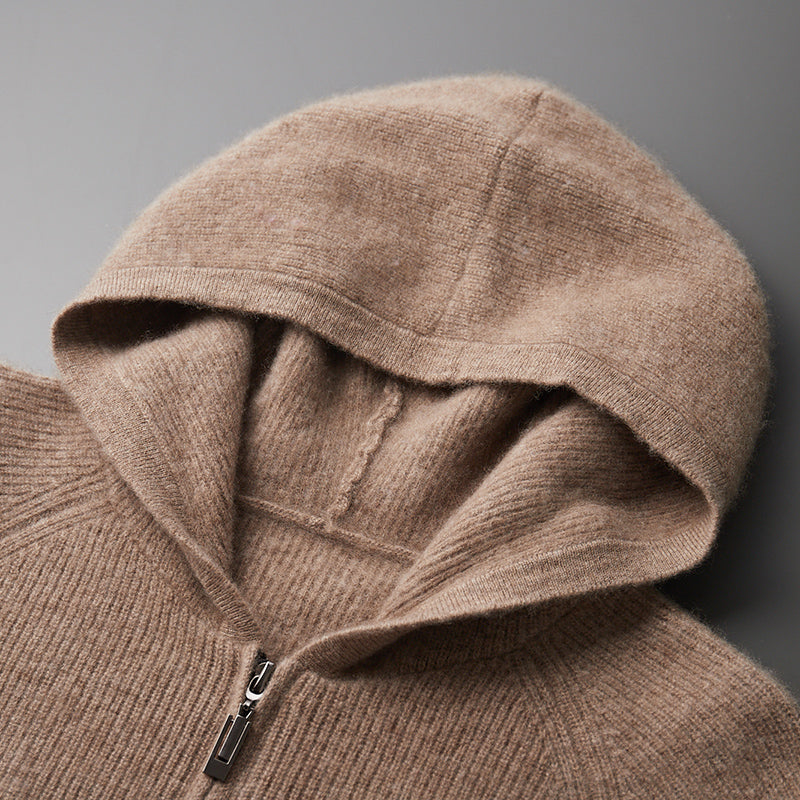 FitEase™ Fabian Wool Zip-Up