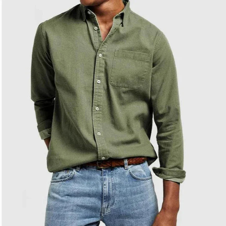 FitEase™ Noah Cotton Tailored Shirt