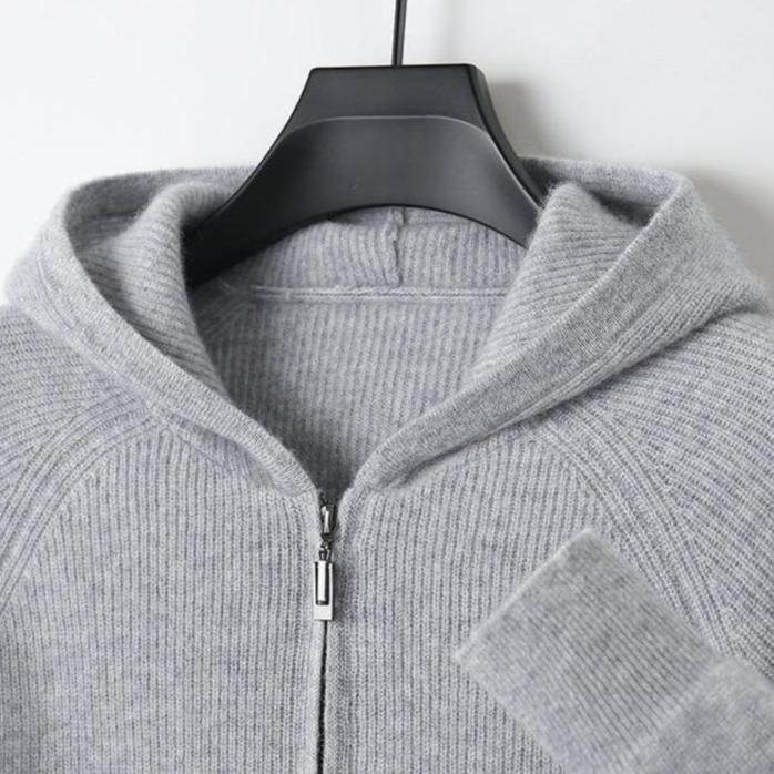 FitEase™ Fabian Wool Zip-Up