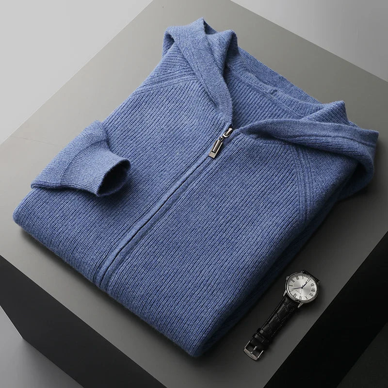 FitEase™ Fabian Wool Zip-Up