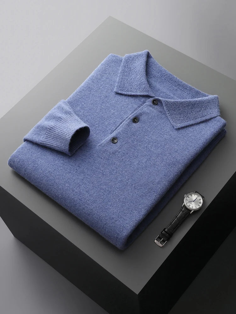 FitEase™  Lio Longsleeve Polo