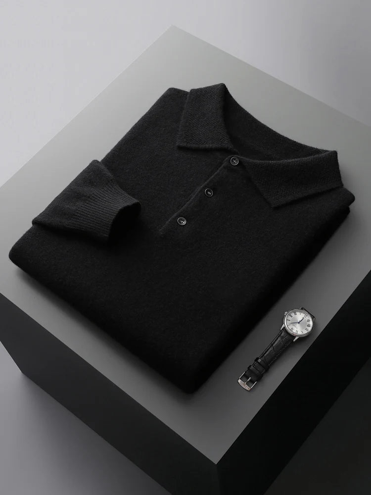 FitEase™  Lio Longsleeve Polo