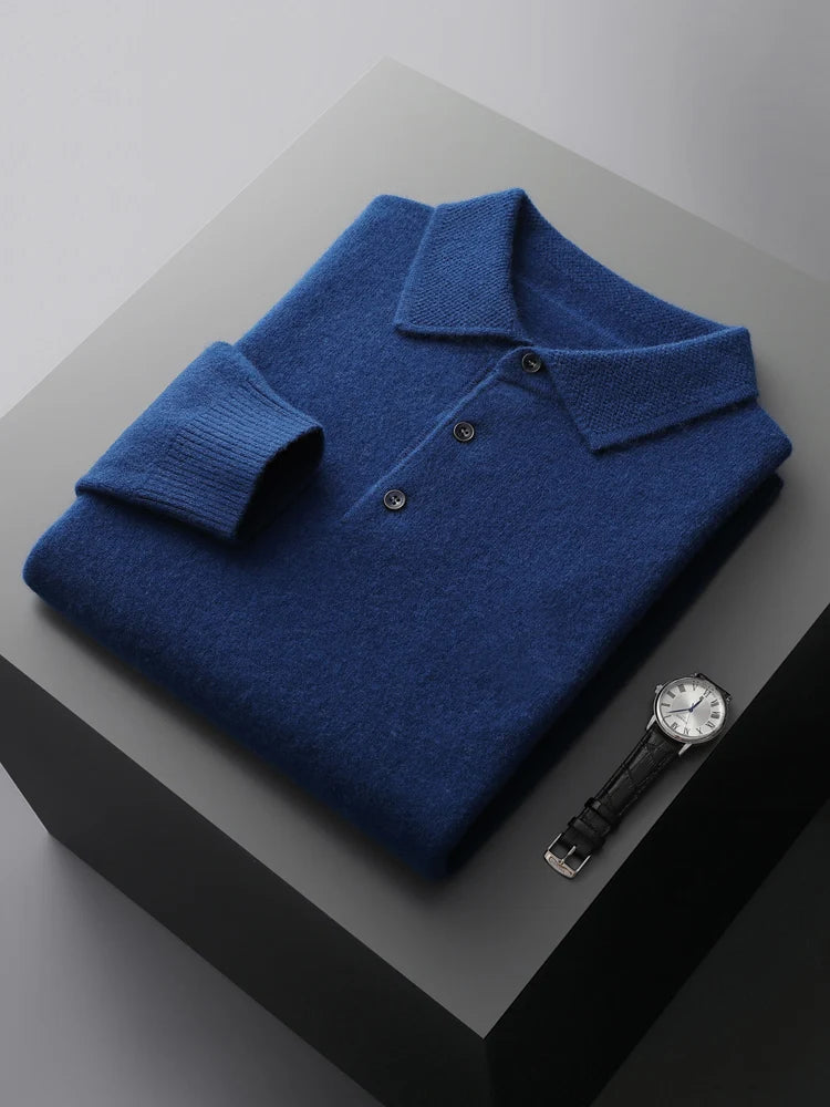 FitEase™  Lio Longsleeve Polo