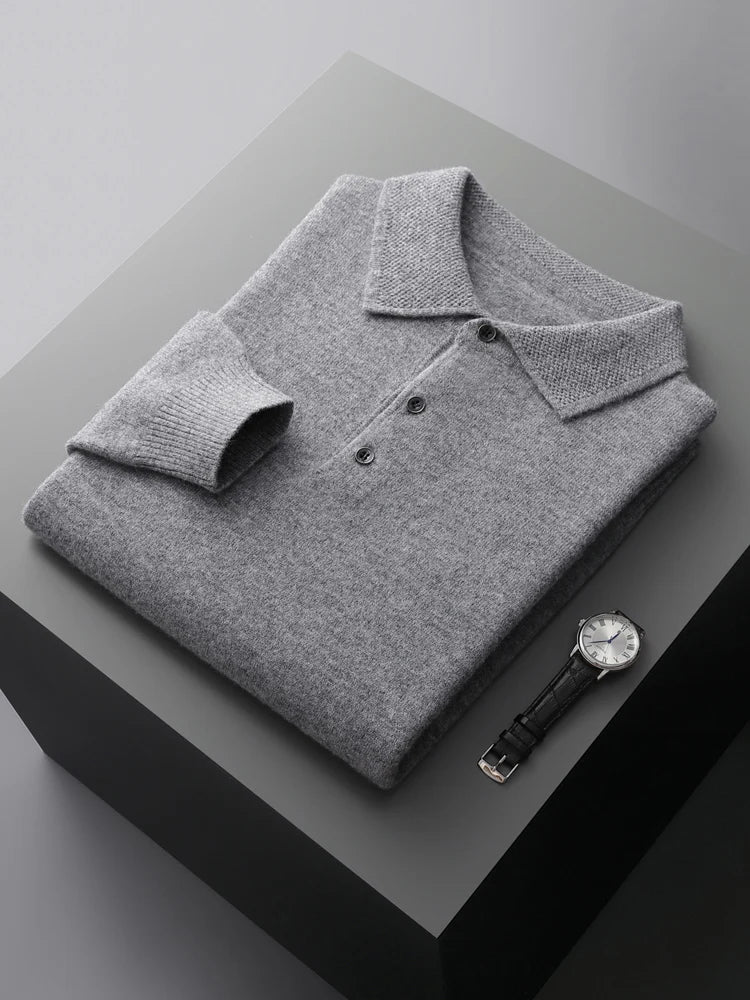 FitEase™  Lio Longsleeve Polo