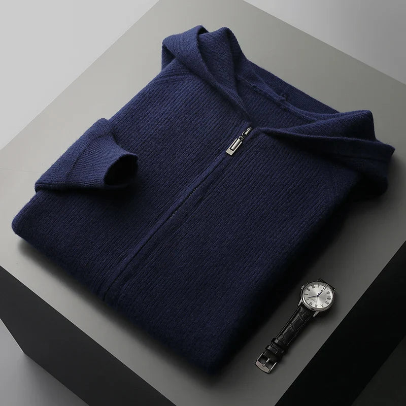 FitEase™ Fabian Wool Zip-Up