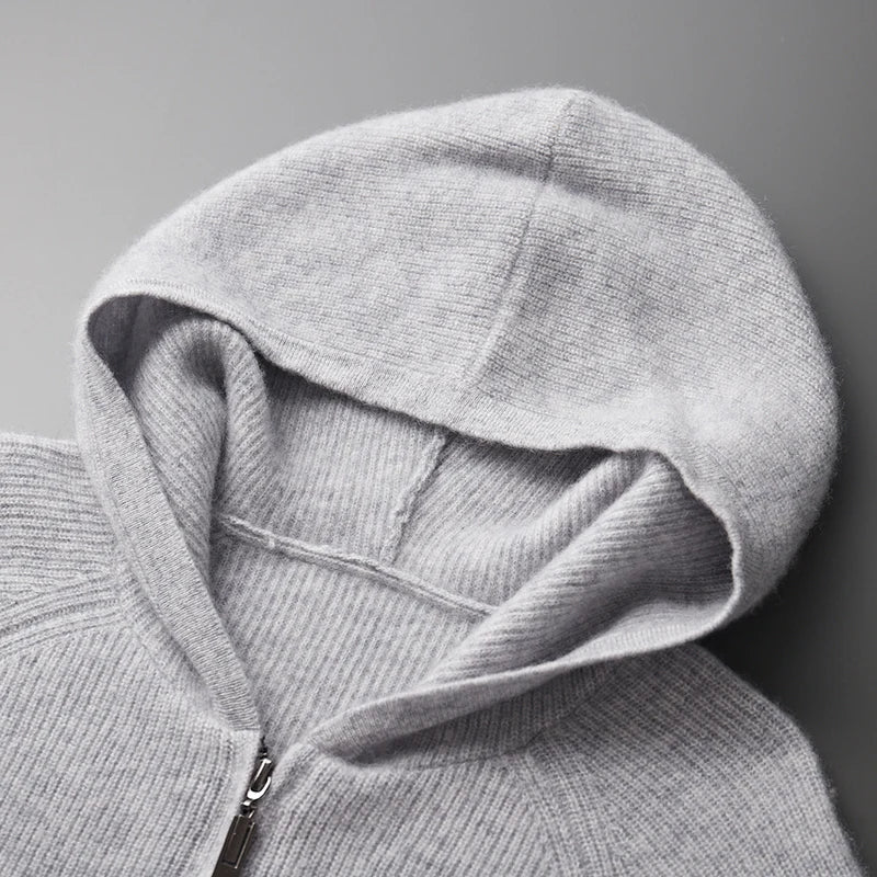 FitEase™ Fabian Wool Zip-Up