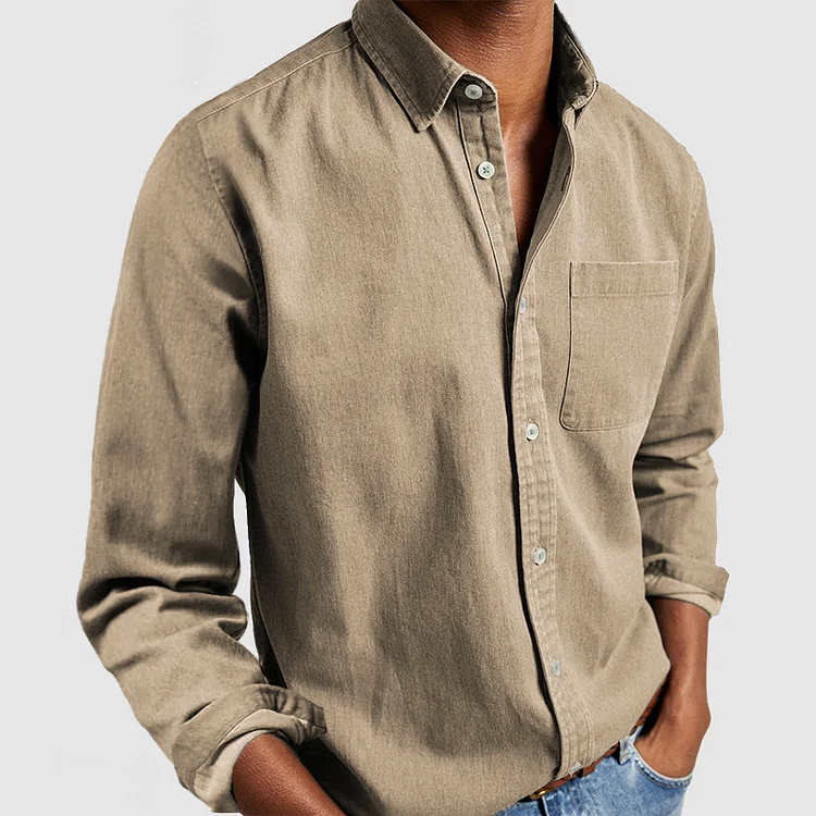 FitEase™ Noah Cotton Tailored Shirt