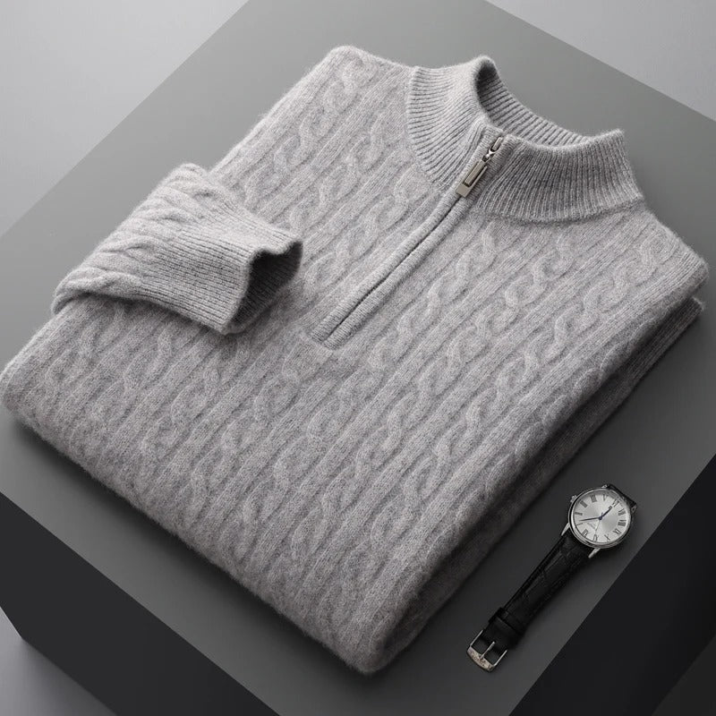 FitEase™ Renzo Half Zip Sweater